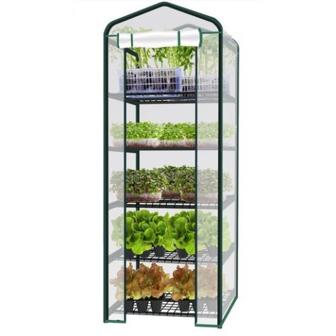Szklarnia foliowa mini - 5 półek 23359 Szklarnia foliowa mini - 5 półek 23359