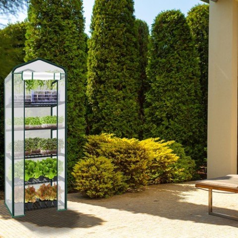 Szklarnia foliowa mini - 5 półek 23359 Szklarnia foliowa mini - 5 półek 23359