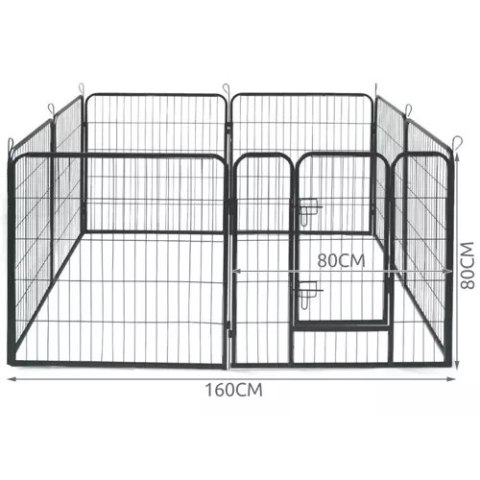 Kojec - klatka dla zwierząt 80x80cm Malatec 23769 Kojec - klatka dla zwierząt 80x80cm Malatec 23769