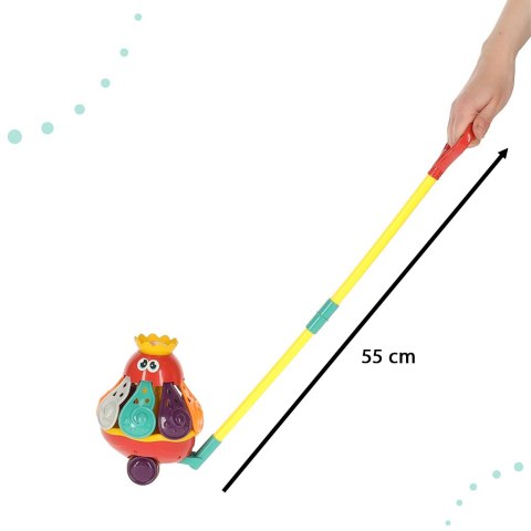 Pchacz na kiju z dźwiękiem ośmiornica Pchacz na kiju z dźwiękiem ośmiornica
