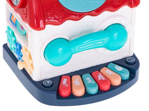 Kostka edukacyjna sorter domek nakarm ptaszka Kostka edukacyjna sorter domek nakarm ptaszka