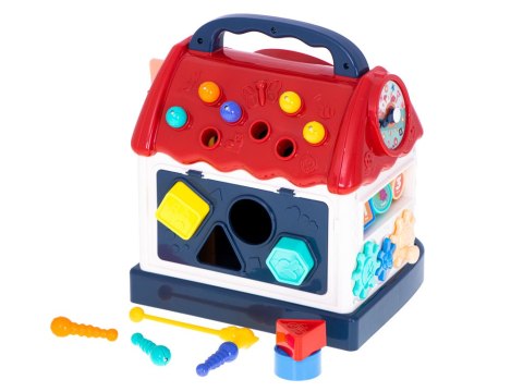 Kostka edukacyjna sorter domek nakarm ptaszka Kostka edukacyjna sorter domek nakarm ptaszka