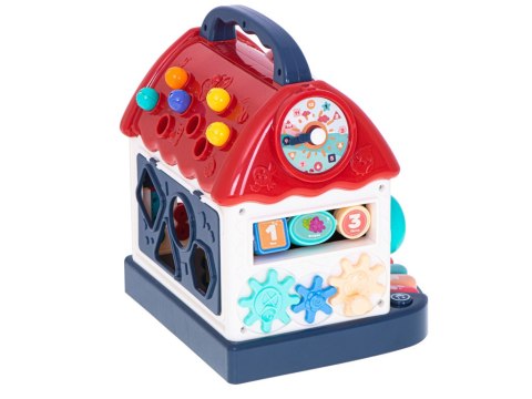 Kostka edukacyjna sorter domek nakarm ptaszka Kostka edukacyjna sorter domek nakarm ptaszka