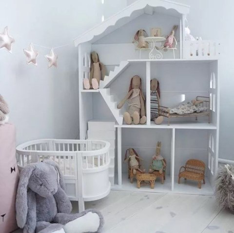 LULILO Regał na książki dla dzieci półka domek na zabawki 2w1 CALLA 116cm XXL LULILO Regał na książki dla dzieci półka domek na zabawki 2w1 CALLA 116cm XXL