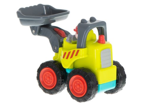 Samochód dla dzieci auto budowlane zabawka dla dwulatka buldożer spychacz HOLA Samochód dla dzieci auto budowlane zabawka dla dwulatka buldożer spychacz HOLA
