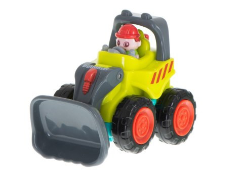 Samochód dla dzieci auto budowlane zabawka dla dwulatka buldożer spychacz HOLA Samochód dla dzieci auto budowlane zabawka dla dwulatka buldożer spychacz HOLA