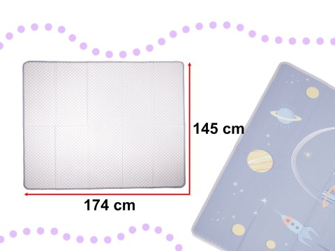 Mata edukacyjna składana kosmos 175 x 145 cm Mata edukacyjna składana kosmos 175 x 145 cm