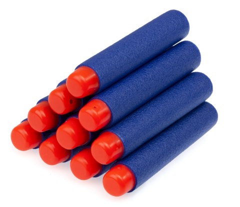 Strzałki do wyrzutni kompatybilne z NERF 10sztuk 7,2cm Strzałki do wyrzutni kompatybilne z NERF 10sztuk 7,2cm