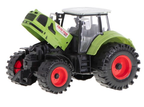 Traktor ciągnik pojazd rolniczy auto samochód z otwieranymi drzwiami Traktor ciągnik pojazd rolniczy auto samochód z otwieranymi drzwiami
