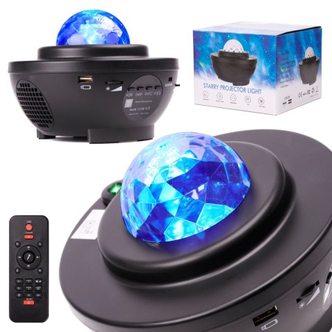 Projektor gwiazd lampka nocna obrotowa LED Projektor gwiazd lampka nocna obrotowa LED