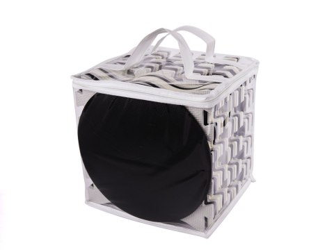 Mata edukacyjna piankowe puzzle kojec szara 143 x 143 cm 36 elementów Mata edukacyjna piankowe puzzle kojec szara 143 x 143 cm 36 elementów
