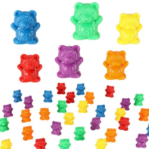 Misie edukacyjne nauka liczenia montessori 44el. Misie edukacyjne nauka liczenia montessori 44el.