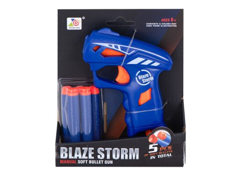 Pistolet na piankowe strzałki automat + 5 strzałek Pistolet na piankowe strzałki automat + 5 strzałek