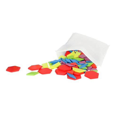 Puzzle drewniane układanka montessori kolorowa mozaika kształty 155 elementów Puzzle drewniane układanka montessori kolorowa mozaika kształty 155 elementów