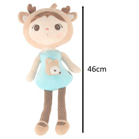 Lalka szmaciana METOO przytulanka miękka jelonek 4+6cm Lalka szmaciana METOO przytulanka miękka jelonek 4+6cm