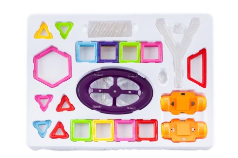 Klocki magnetyczne MAGICAL MAGNET MINI 68SZT 3+ Klocki magnetyczne MAGICAL MAGNET MINI 68SZT 3+