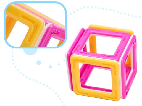 Klocki magnetyczne MAGICAL MAGNET MINI 68SZT 3+ Klocki magnetyczne MAGICAL MAGNET MINI 68SZT 3+