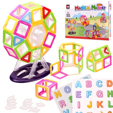 Klocki magnetyczne MAGICAL MAGNET MINI 68SZT 3+ Klocki magnetyczne MAGICAL MAGNET MINI 68SZT 3+