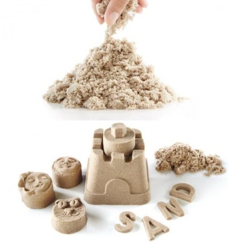 Piasek kinetyczny 1kg w woreczku naturalny beżowy Piasek kinetyczny 1kg w woreczku naturalny beżowy