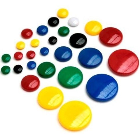 MAGNESY DO TABLIC 15 MM MIX KOLOR (10) MAGNESY DO TABLIC 15 MM MIX KOLOR (10)