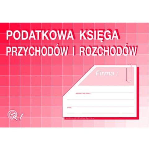 PODATKOWA KSIĘGA PRZYCH. I ROZCH.. 48 K (OFFSET) MICHALCZYK I PROKOP A4 PODATKOWA KSIĘGA PRZYCH. I ROZCH.. 48 K (OFFSET) MICHALCZYK I PROKOP A4