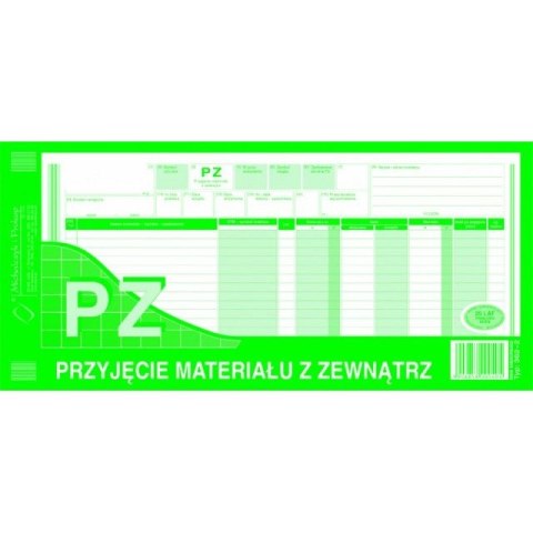 PZ PRZYJĘCIE MATERIAŁÓW Z ZEWNĄTRZ (WIELOKOPIA) MICHALCZYK I PROKOP 1/3 A3 PZ PRZYJĘCIE MATERIAŁÓW Z ZEWNĄTRZ (WIELOKOPIA) MICHALCZYK I PROKOP 1/3 A3