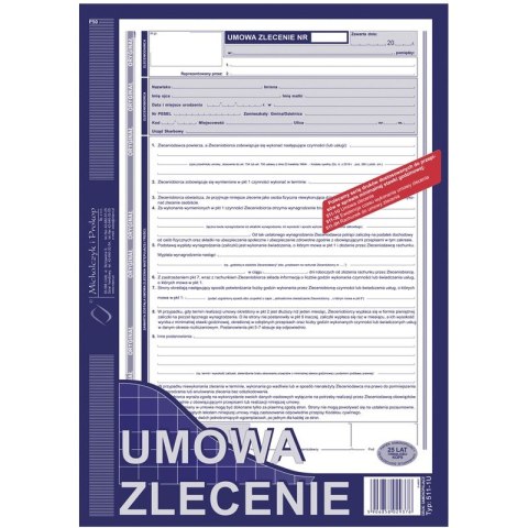 UMOWA ZLECENIE (O+1K) MICHALCZYK I PROKOP A4 UMOWA ZLECENIE (O+1K) MICHALCZYK I PROKOP A4