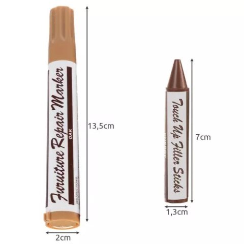 Zestaw do naprawy mebli markery + woski 22w1 19932 Zestaw do naprawy mebli markery + woski 22w1 19932